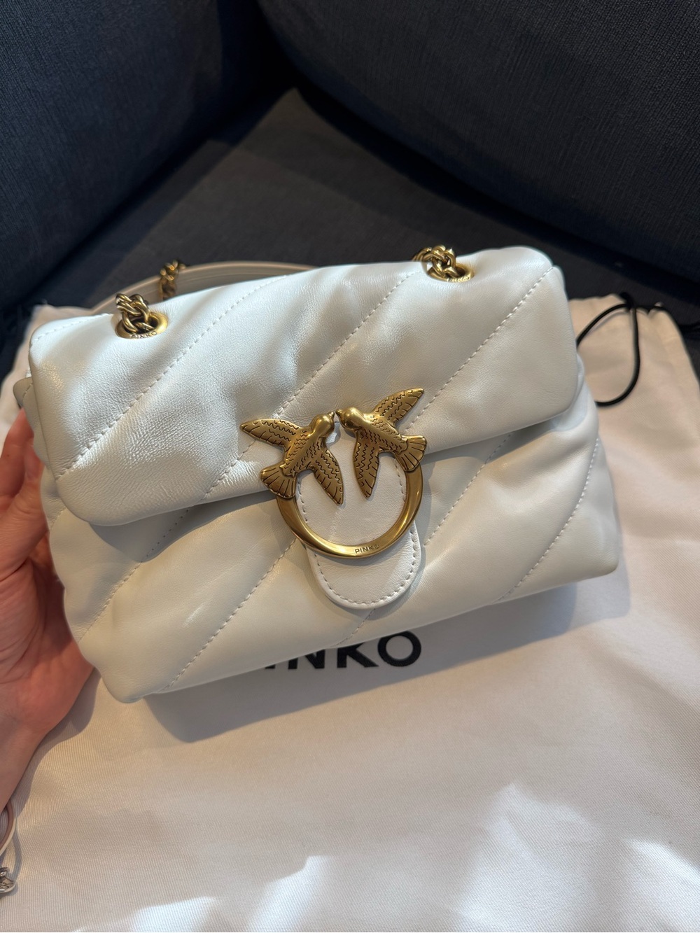 Pinko Love Puff leather bag